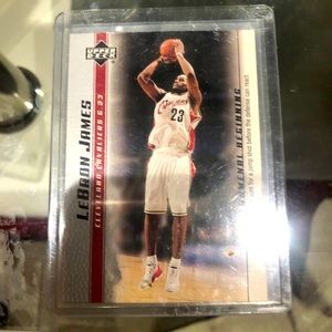 Lebron James rookie card